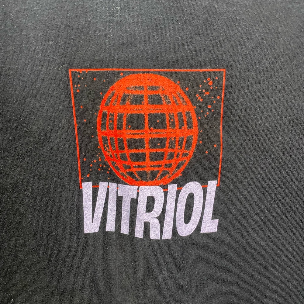 Vitriol Future Of Man Mens Black Short Sleeve T Shirt Size Small - Picture 3 of 11